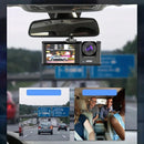 Universal 3-Lens Vehicle Camera - DashCam
