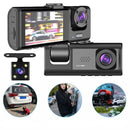 Universal 3-Lens Vehicle Camera - DashCam