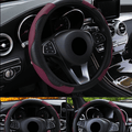 Universal Leather Steering Wheel Cover for Car